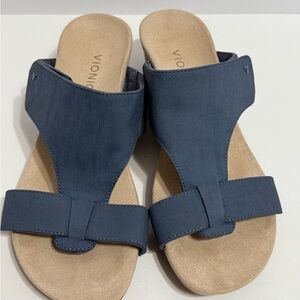 Vionic Women's Navy Slide Sandals